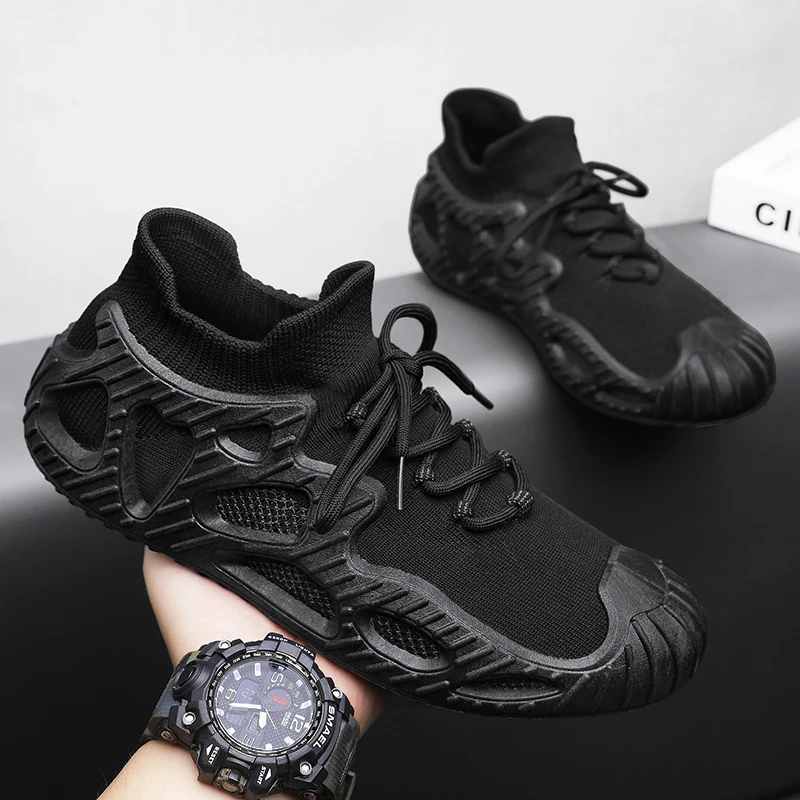 Men Running Shoes 2023 Comfortable Sport Shoes Men Trend Walking Shoes Men Sneakers Breathable Zapatillas