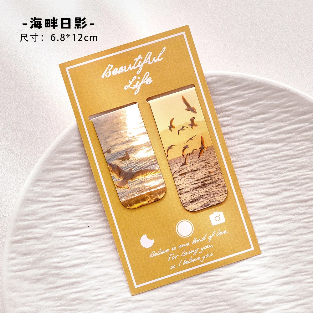 

2 шт. магнитные закладки MOONBIFFY