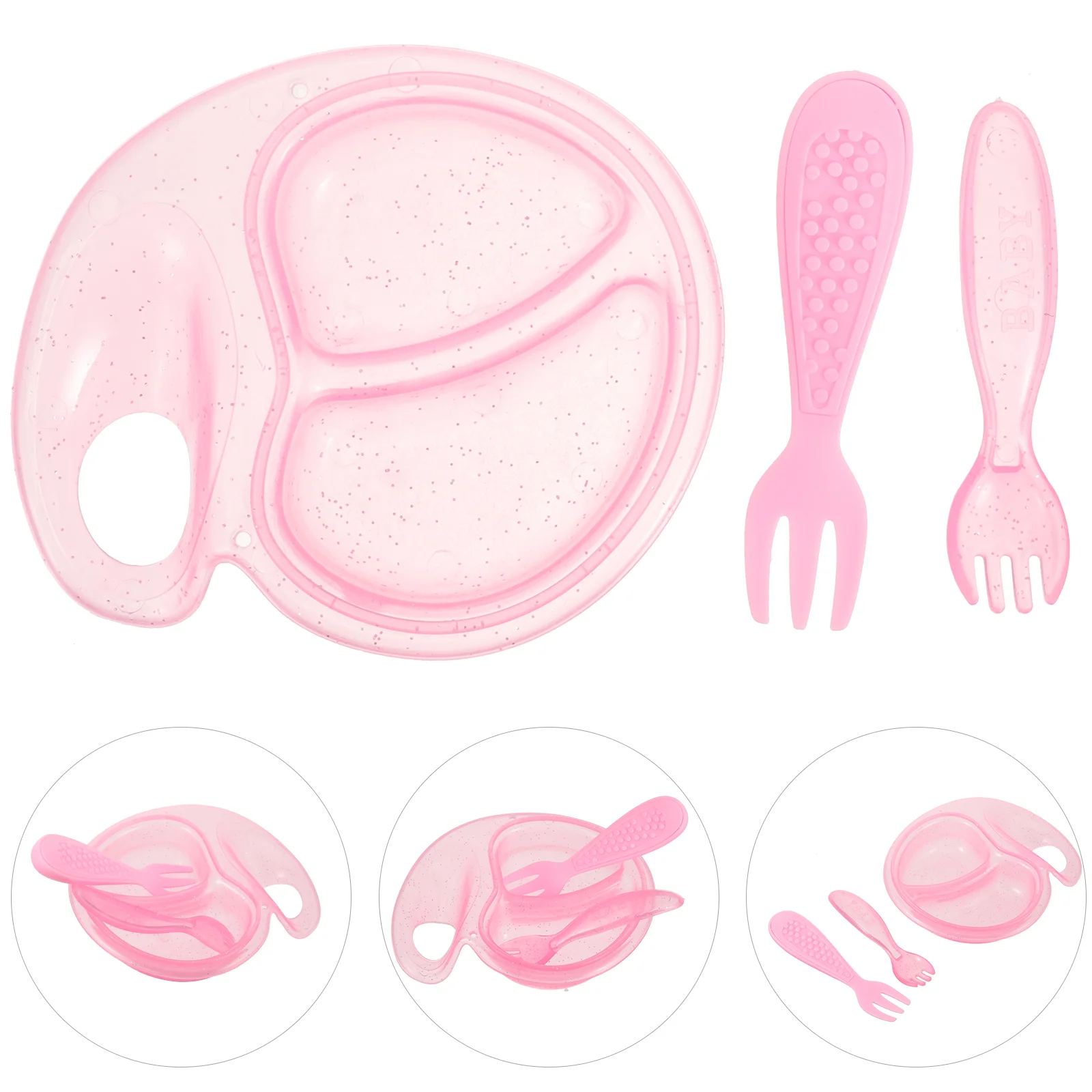 

Kitchen Plaything Accessories Playset Utensils Mini Tableware Plastic Pretend Child Toddler