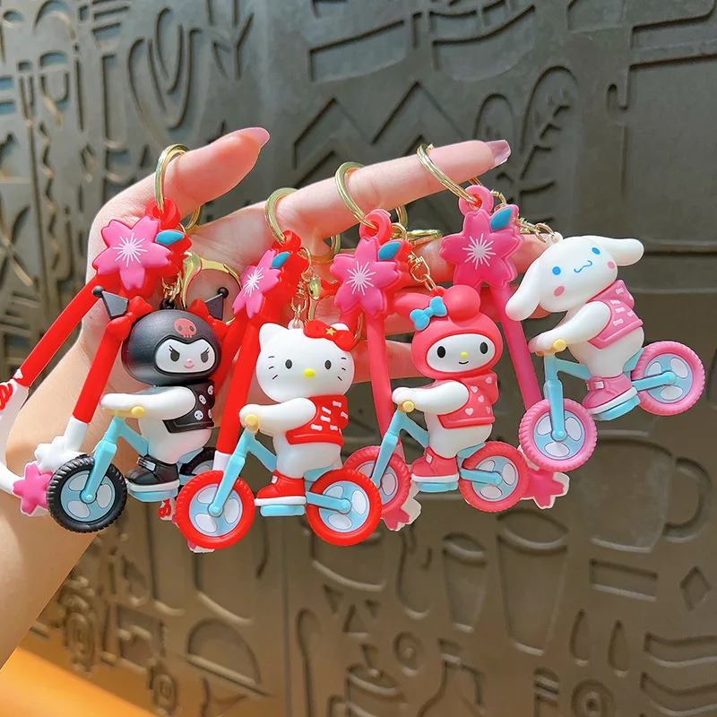 

Брелок-подвеска Sanrio Kuromi Hello Kitty My Melod кукла симпатичная мультяшная пара Студенческая сумка кукла подарок творчество Компактный изысканный