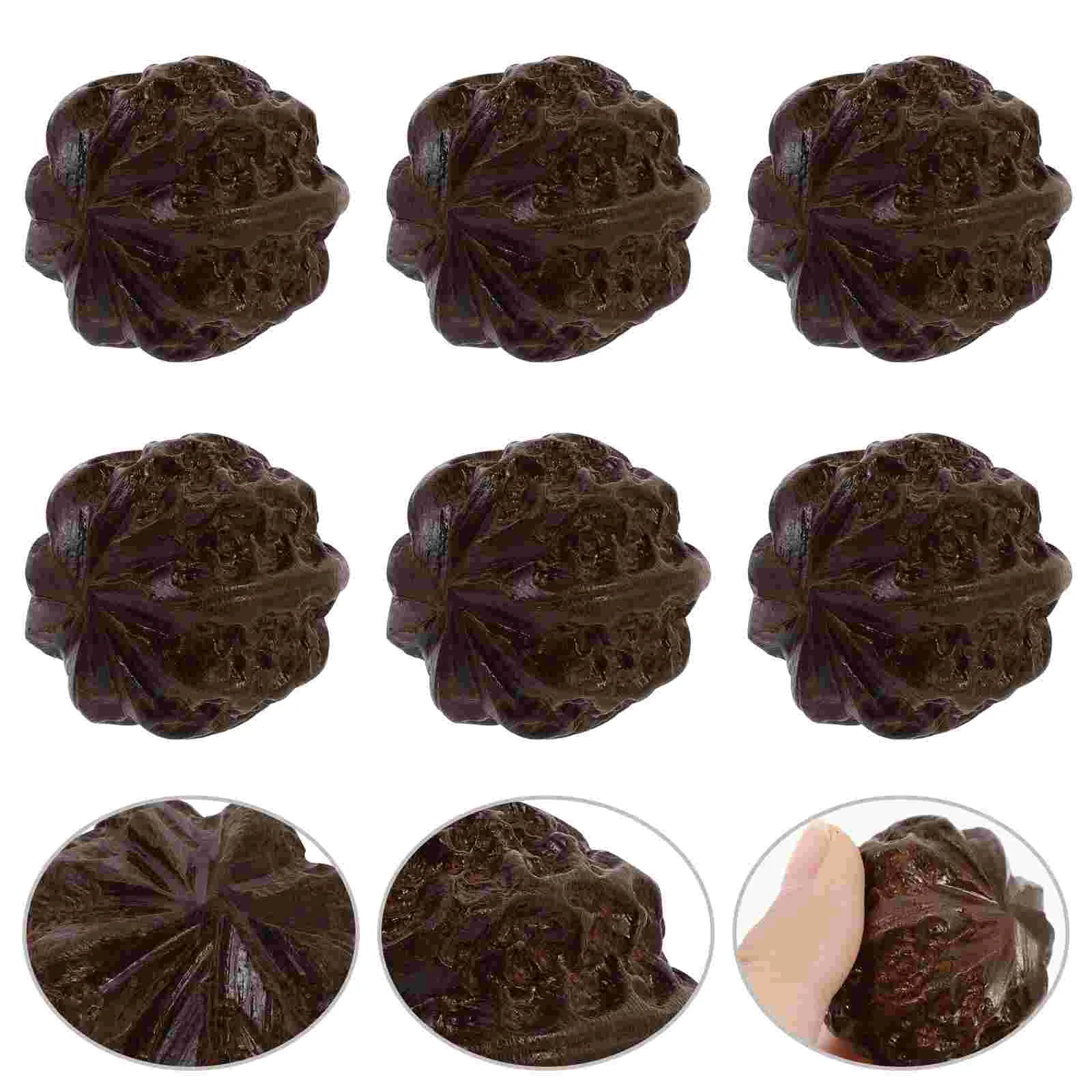 

6pcs Chinese Hand Balls Manual Balls Baoding Balls Chime Balls Health Balls Manual Back Massagers