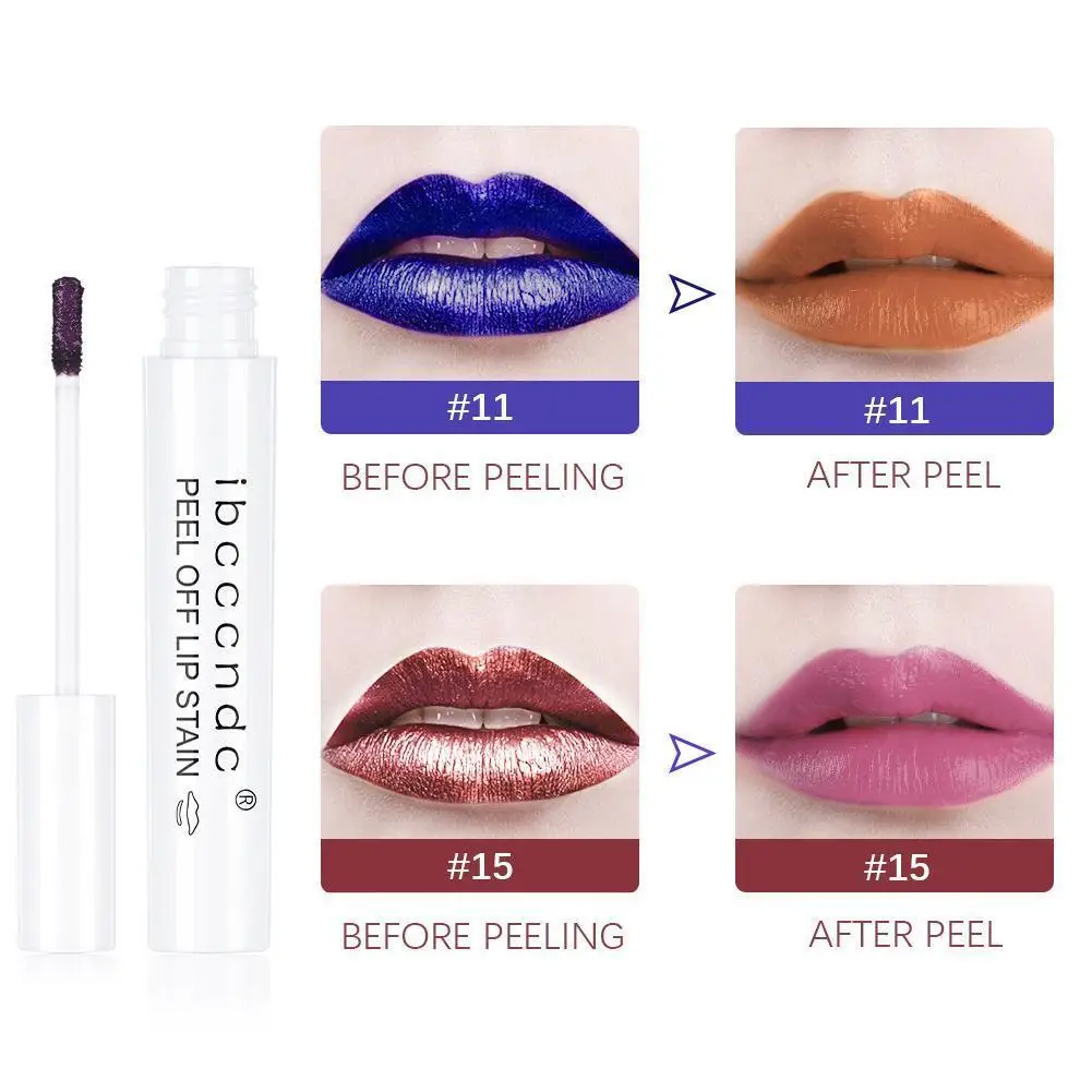 

1pcs Cosmetic Lipstick Matte Romantic Peel Off Lipstick Tearing Lip Gloss Film Magic Long Lasting Lip Tattoo Makeup Lip Tint