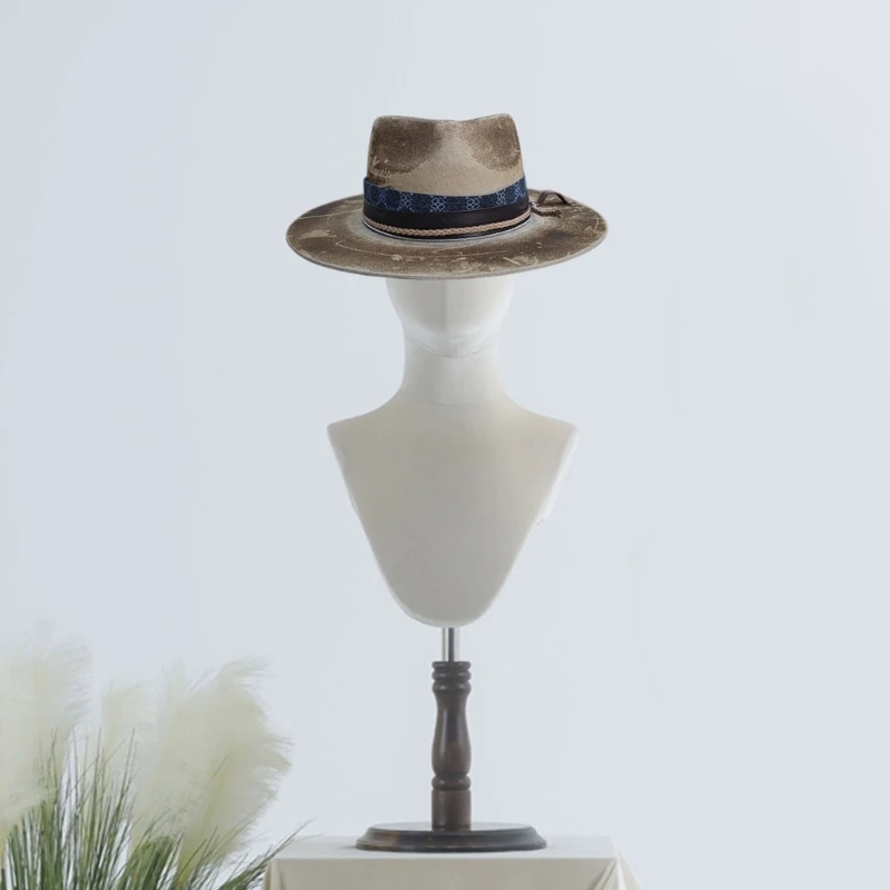 Шляпа Maillard Homburg Fedoras шерстяная шляпа Porkpie для ужина повседневная одежда на