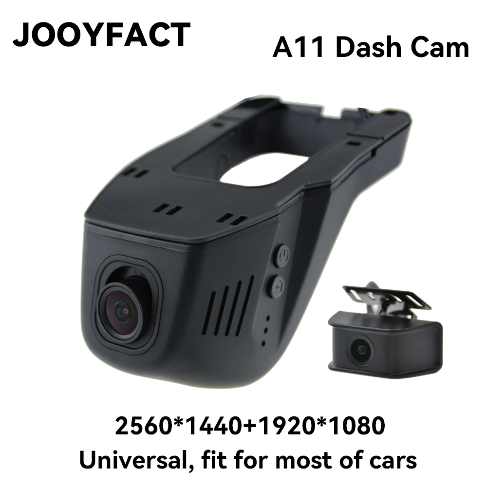 Видеорегистратор JOOYFACT A11 2K + 1080P заднее виденье Novatek 96565 Sony IMX335 |