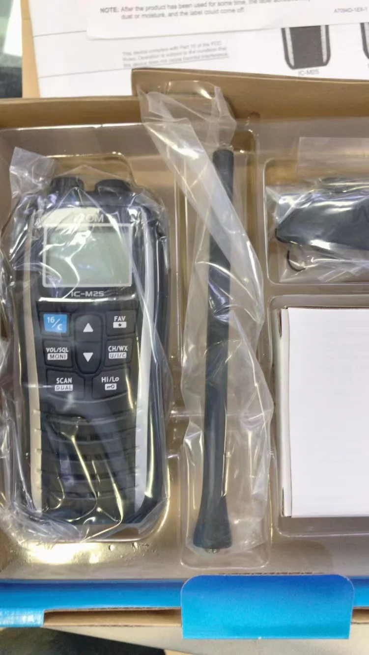 ICOM IC-M25 5W 5KM морская радиостанция диапазона VHF рация Transceiver | Вспомогательные