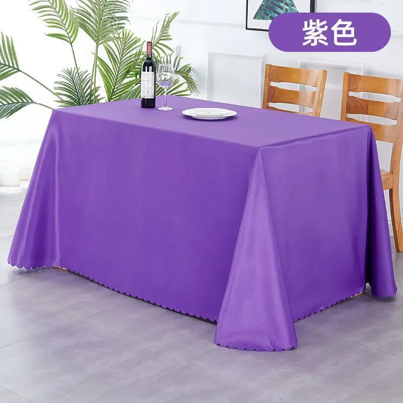 

Pure color tablecloth rectangle dessert table cloth_AN1764