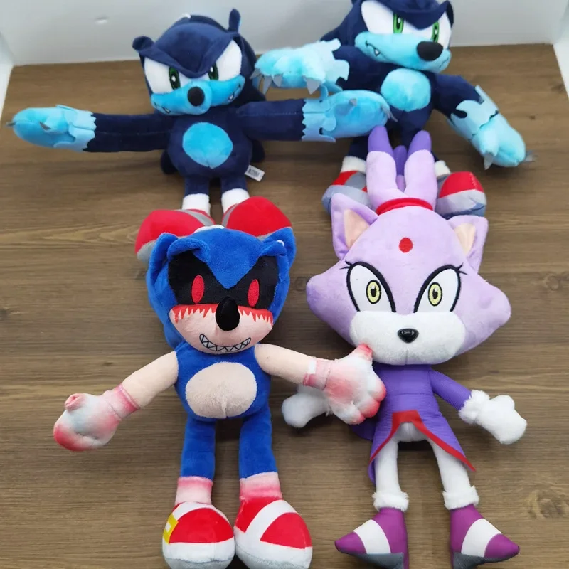 Фото Sonic Game Character Series 30 см Sonic Amy Doll Machine Doll EXE Hell Tails Luki Green Jett Pixie Аниме Плюшевая кукла Детские подарки №2