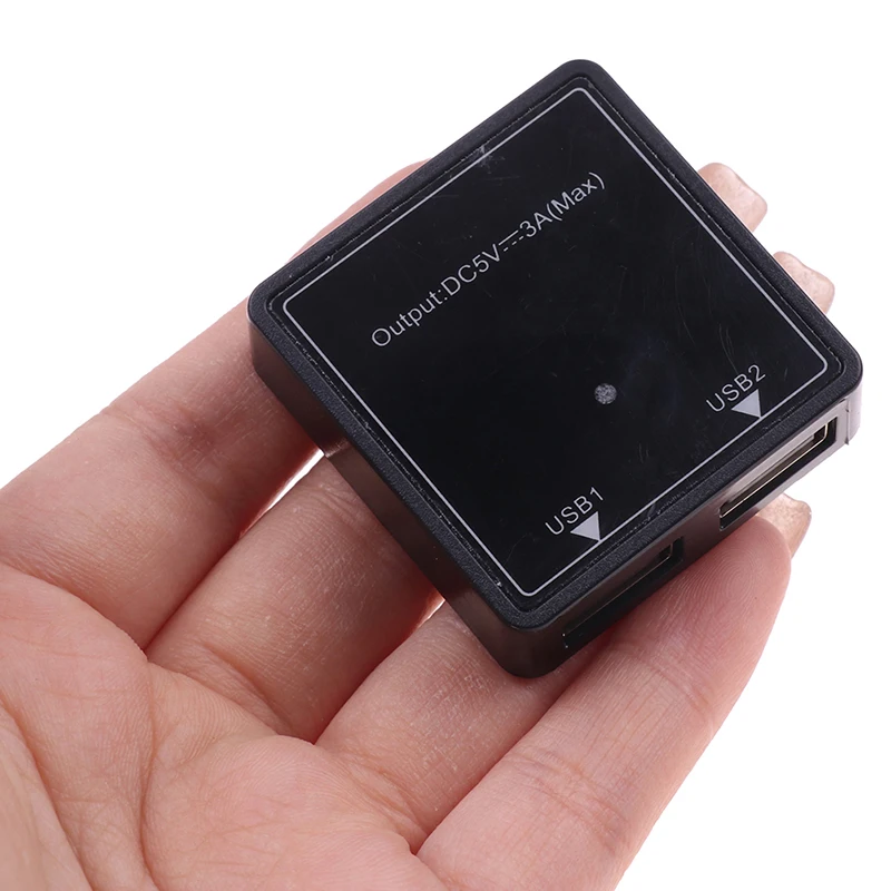 Фото Солнечная панель-пауэрбанк с двумя USB-портами, контроллер-регулятор заряда, зарядное устройство 5В 3А 4. 27*4.18*1.27см №4