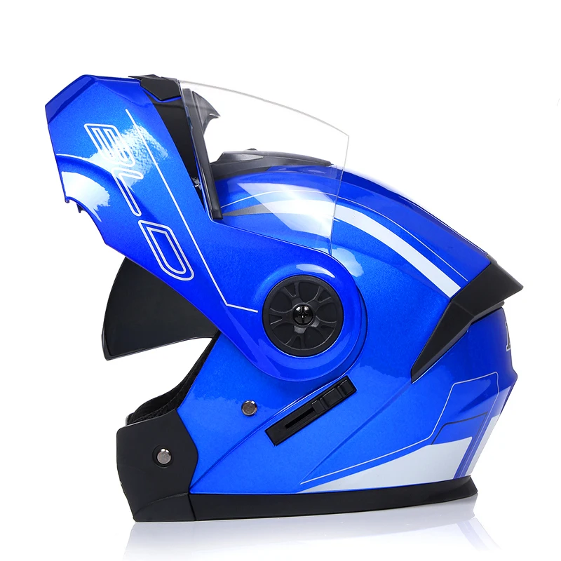 

Мотоциклетный модульный Полнолицевой шлем BLD для мужчин и женщин, безопасный каска для мотокросса, гонок под горло, индивидуальный внедорожный шлем