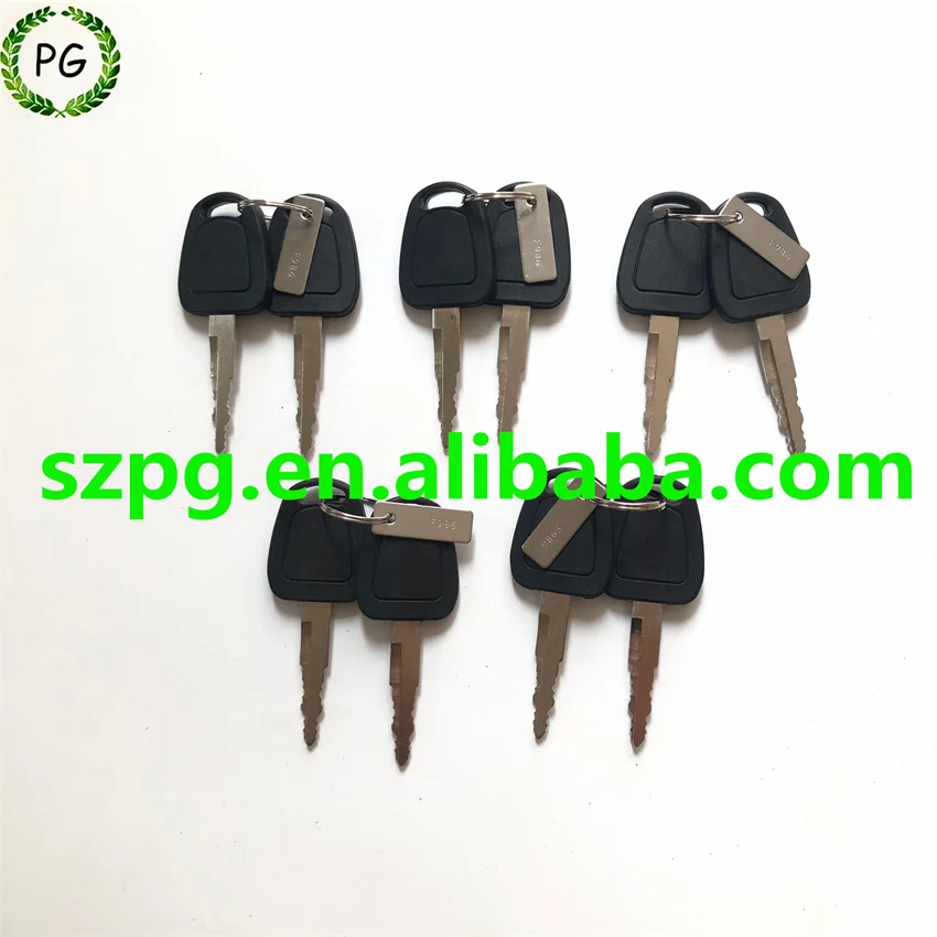 

10PCS F986 Key for Doosan Heavy Equipment F986 Ignition Key