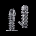 Силиконовый шип, прозрачный презерватив, удлинитель для пениса, для взрослых