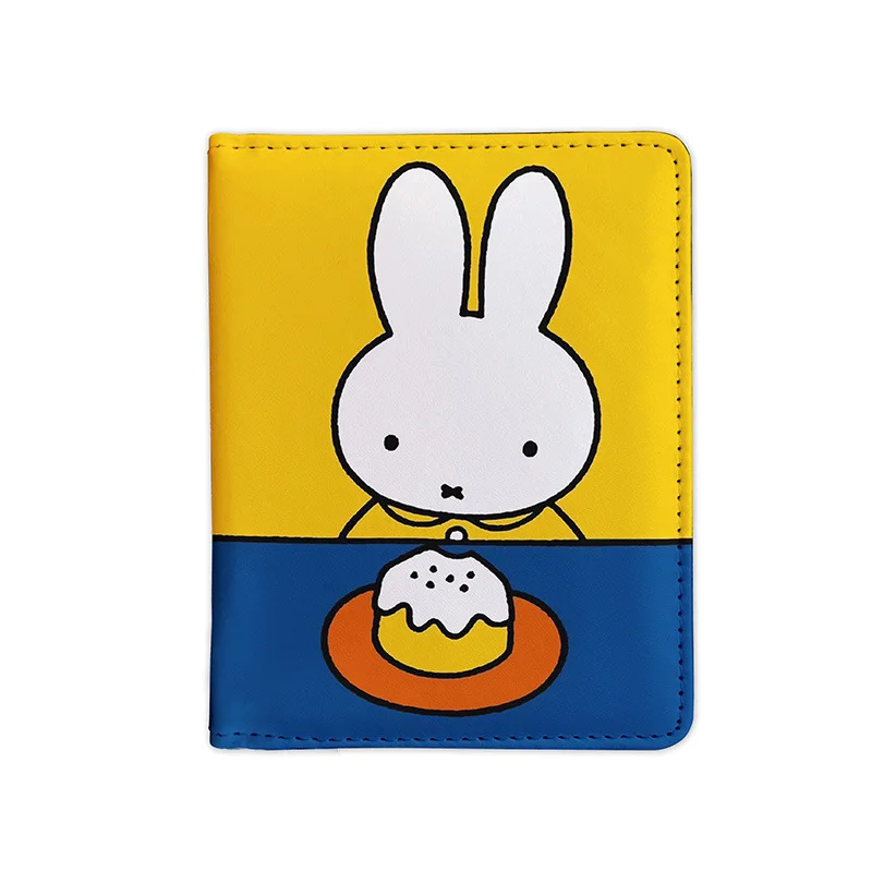 Милый чехол для карт Miffy, защитный чехол для удостоверений личности, многофункциональный держатель для паспорта и карт, портативный для путешествий за границу (art.: 3920db1963f29) - 3920db1963f29