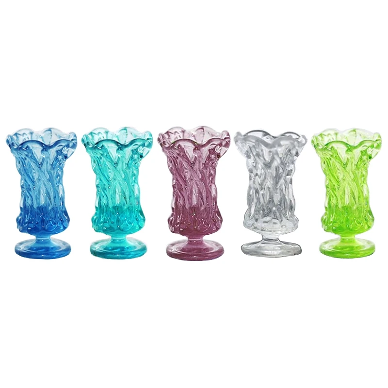 

Новинка, высокое качество, цветочный горшок в стиле ретро, украшение для кукольного домика ваза-кувшин G2AE