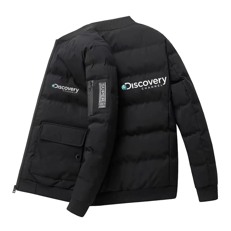 

Мужская куртка с капюшоном, теплая куртка с капюшоном, куртка в Корейском стиле для осени и зимы 2022, мужская повседневная куртка, уличная оде...