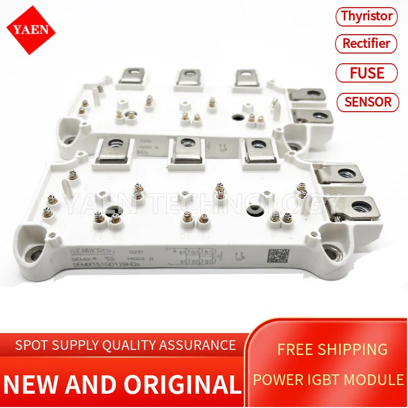 

SEMIX151GD126HDS, SEMIX151GD128HDS, SEMIX101GD128DS, новый и оригинальный модуль питания IGBT, точечная поставка, гарантия качества