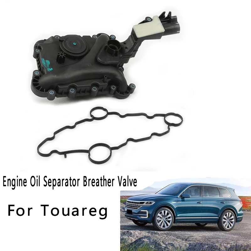 

Engine Oil Separator Breather Valve 3.0T Oil Water Separator For Touareg -A4 A5 A6 A8 Q7 A7 Sportback S5 Cabriolet