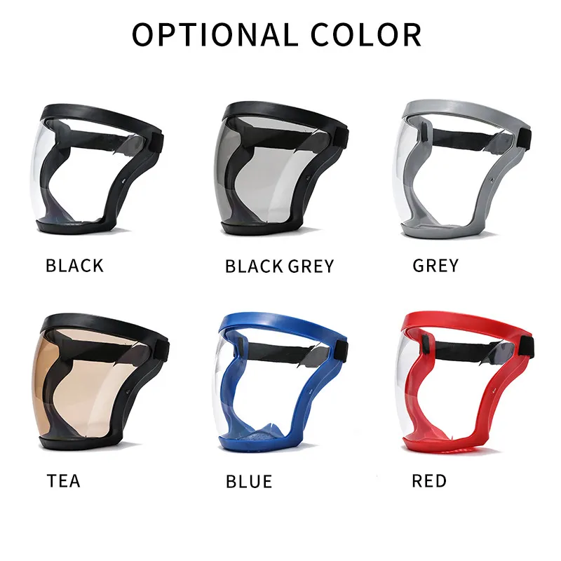 Прозрачные защитные очки на все лицо защитная маска для экрана глаз
