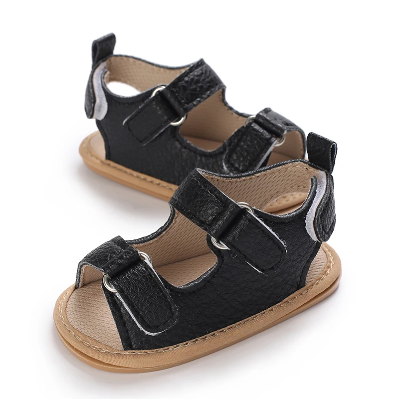 Сандалии с мягкой подошвой для детей 0-18 месяцев Нескользящие дышащие открытым
