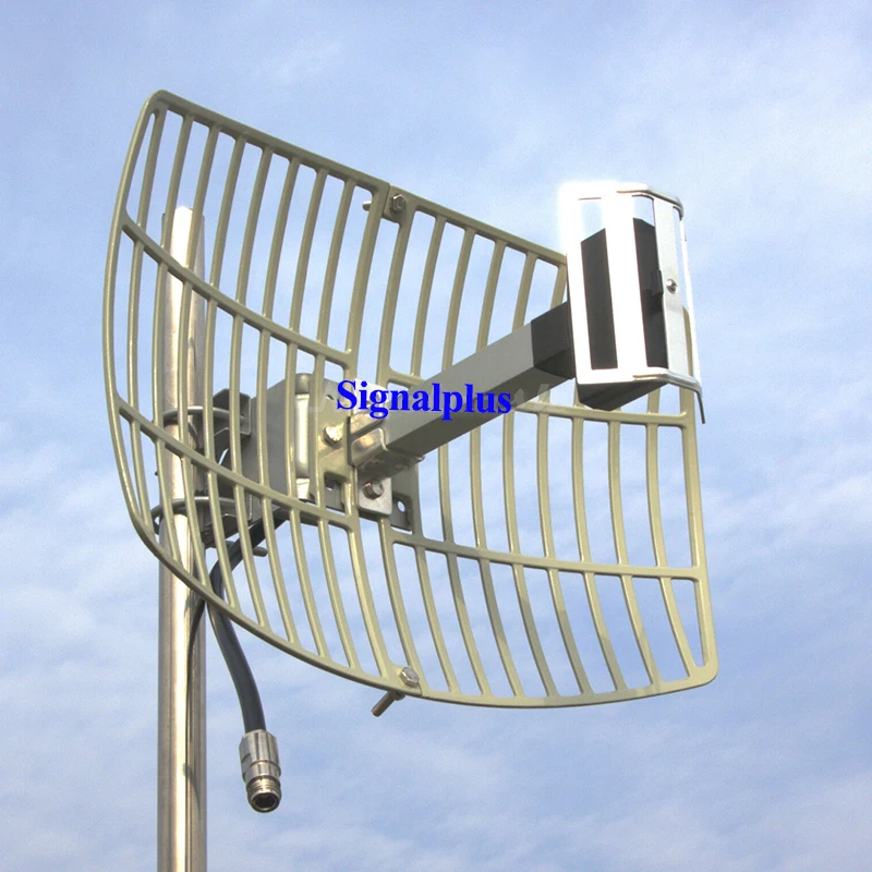 2,4 GHz 802,11 17dBi WiFi Bluetooth параболическая сетчатая антенна 2,3-2,5 GHz Идеально подходит для использования на открытом воздухе на больших расстояниях