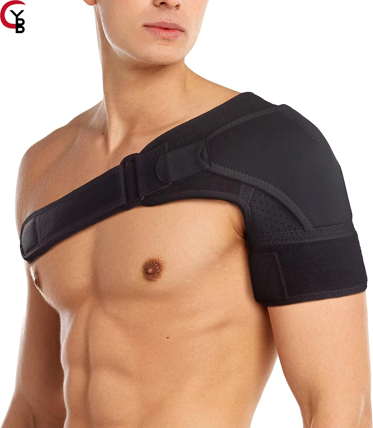 

Shoulder Brace for Torn Rotator Cuff ,Shoulder Pain Relief, Support and Compression- Fits Left and Right Arm, Men & Women