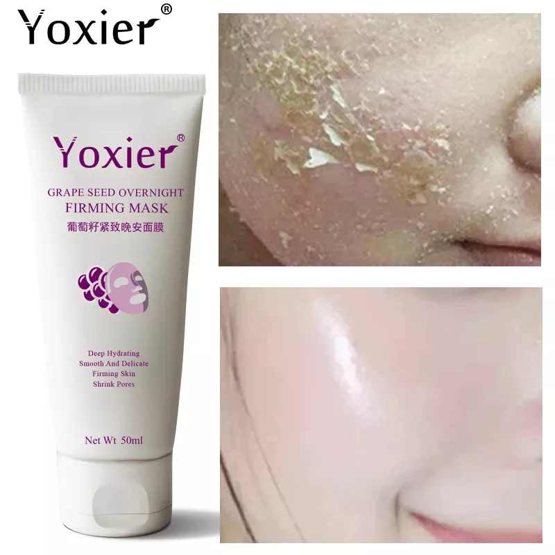 

Sleeping Facial Mask Whitening Brighten Anti Aging Repair Shrink Pores Firming and Lifting Deep Moisturizing Skin Care 50g