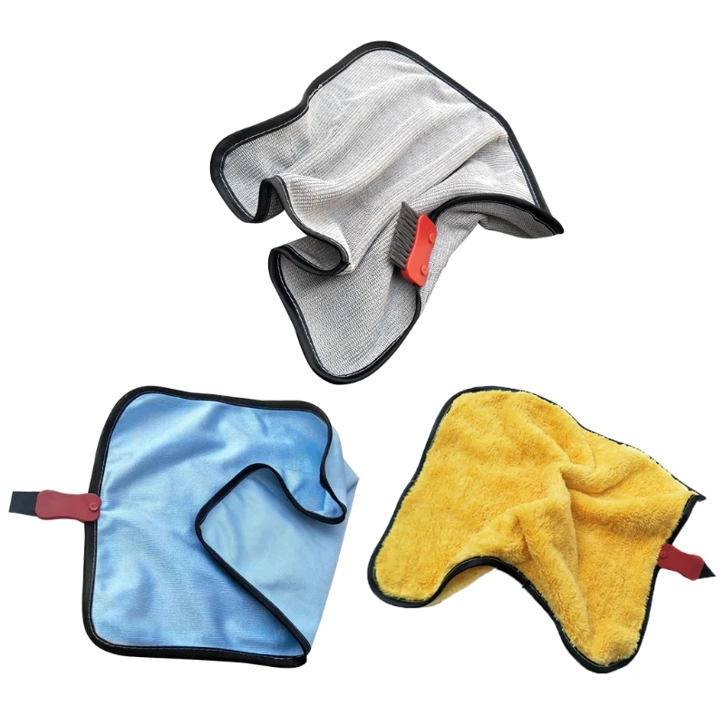

Microfiber Thin Towel Car Cleaning Soft Cloth Water Suction Washing Duster-Towel F19A