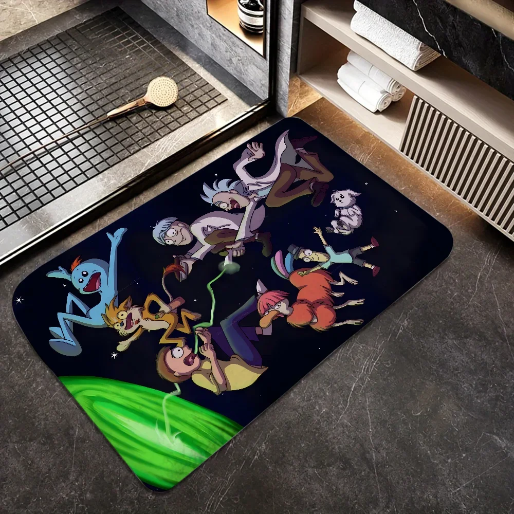 1 шт. коврик для пола в стиле аниме R RICK AND M MORTY