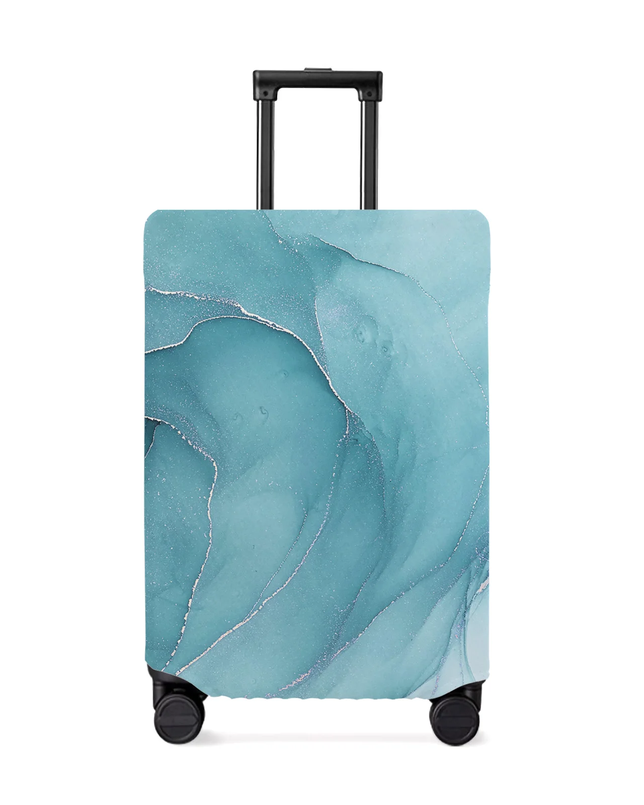 

Marble Agate Travel Luggage Cover Elastic Baggage Cover Suitable For 18-32 Inch Suitcase Case Dust Cover Travel Accessories