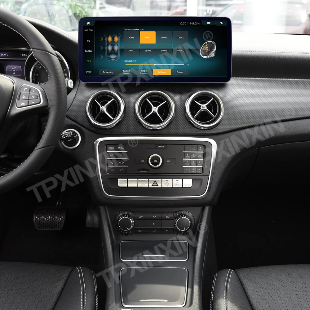 Автомобильный радиоприемник Qualcomm 12 3 дюйма Android 13 для Mercedes Benz GLA CLA A 2016-2018