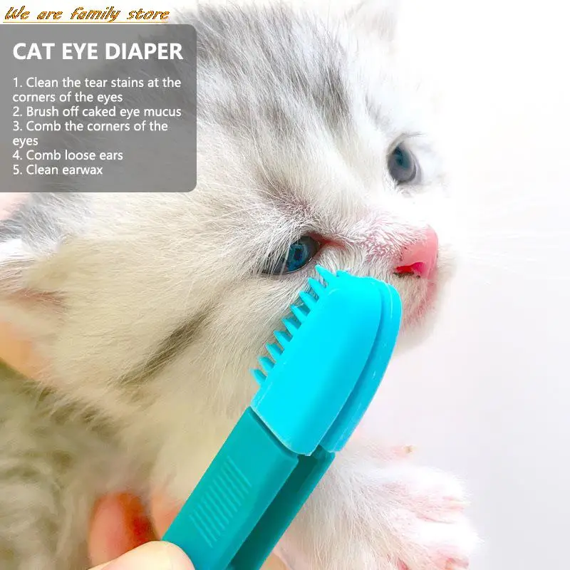 

Горячее предложение, кошачий глаз, салфетка, кошачий глаз, щетка с открытым узлом, кошка, очиститель глаз 1 шт.