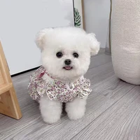 lovely pet dress soft pullover summer small dog princess cosplay costume dog skirt puppy dress