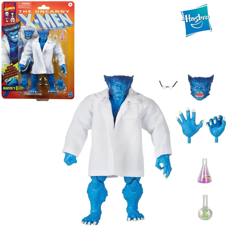 

Фигурка героя из комиксов Hasbro Marvel Мстители X, человек, чудовище, Генри, Филип маккои, 6 дюймов, игрушки из ПВХ, Коллекционная модель куклы