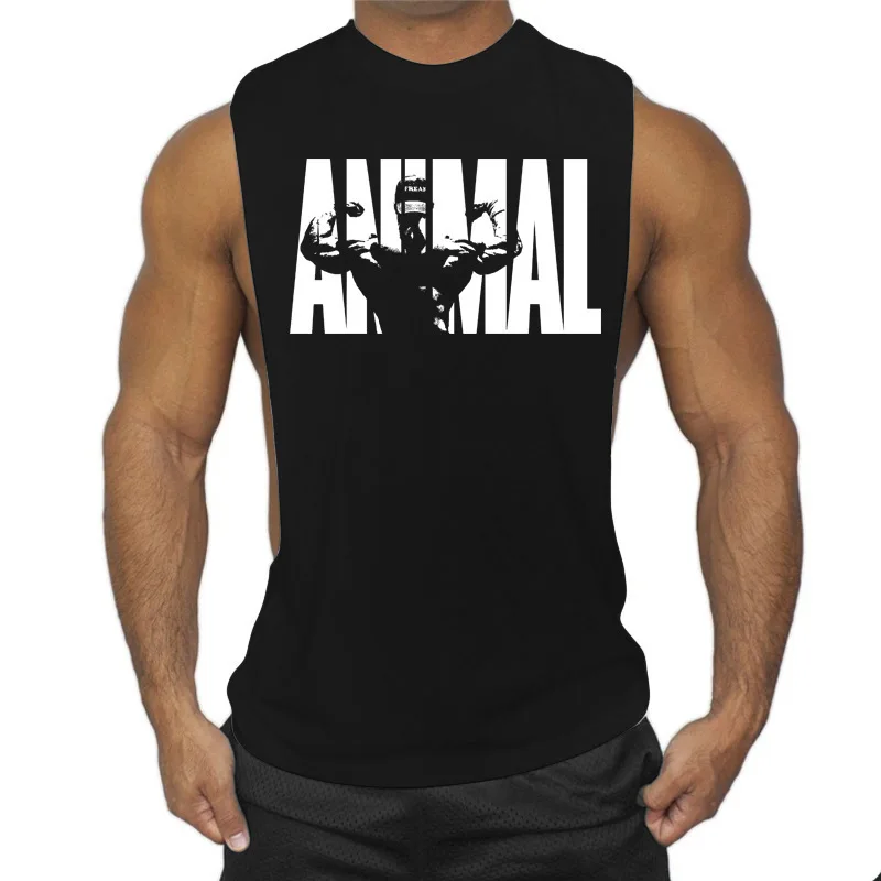 Мужские майки без рукавов для фитнеса