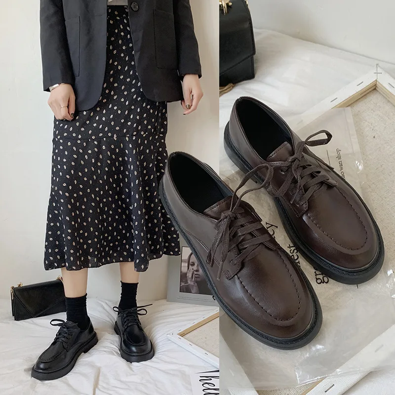 

Women's Genuine Leather Shoe Flat Soft Shoe High Quality Hot Sale shoe Big Size