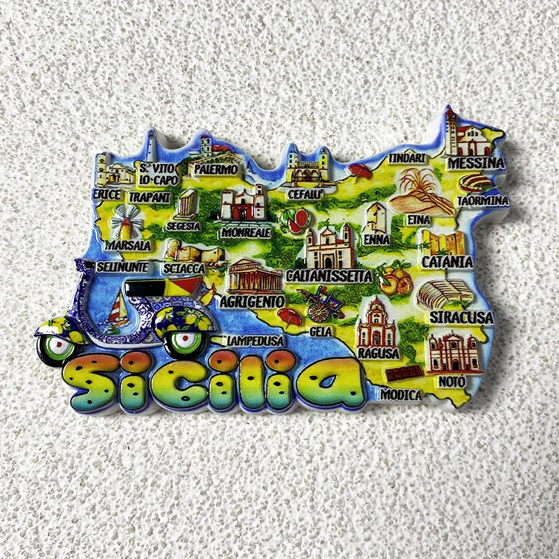 Сицилия Италия туристические сувениры креативные украшения высокий уровень
