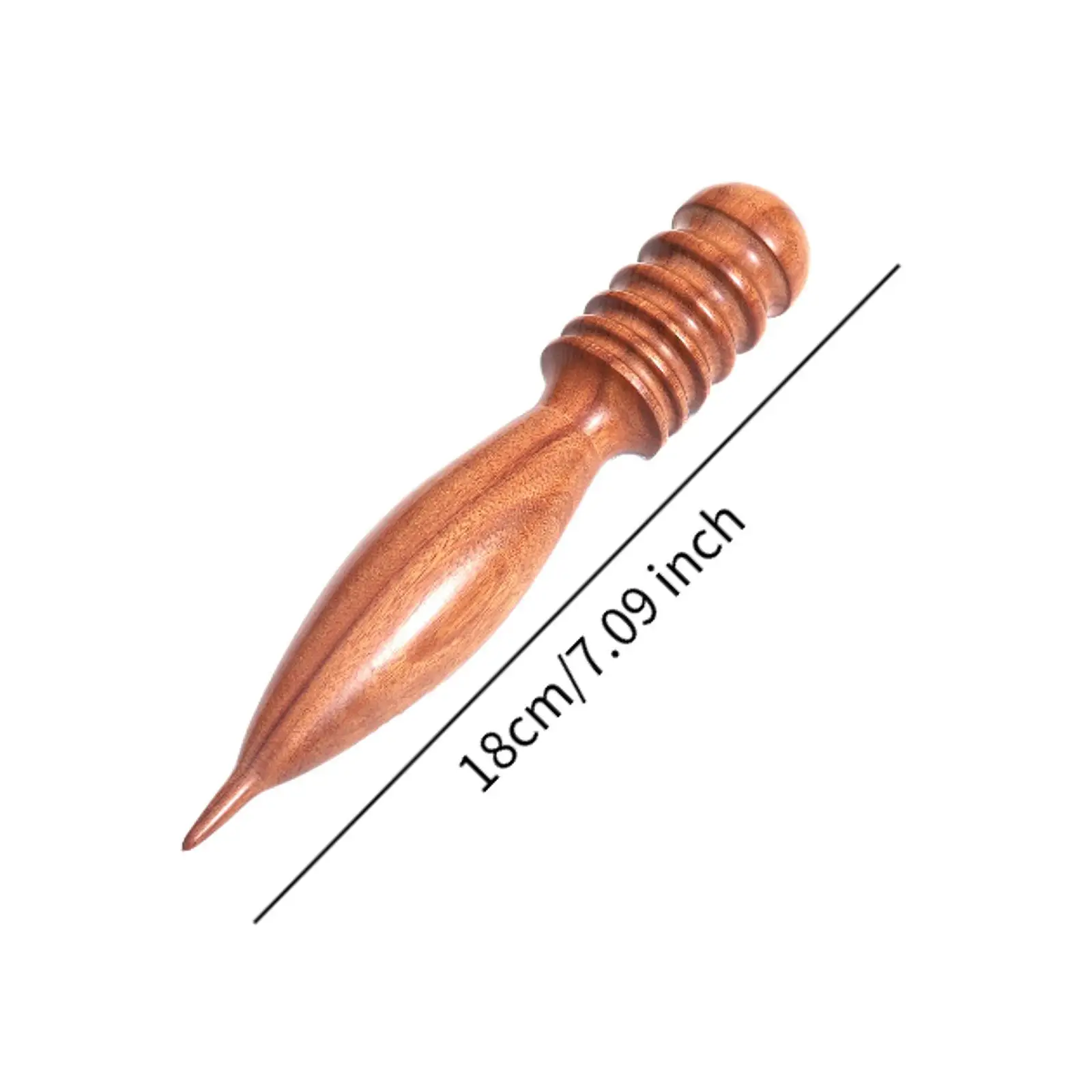 Инструмент для полировки кромок кожи профессиональный деревянный