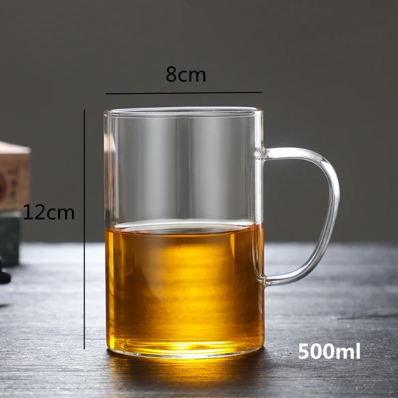 BenRussell стеклянная чашка для заваривания чая 300/400/500 мл