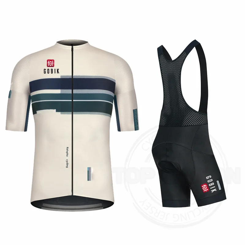 

New Bicycle Sets Cycling Breathable Team Jersey Bib Shorts Suits Mens Outdoor Riding 19 Gel Pad Reflective Bike Clothing Shorts