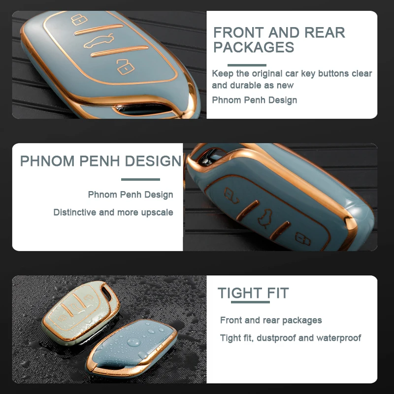 Чехол для автомобильного ключа из ТПУ чехол-брелок sаик Roewe IMAX8 MPV EV RX9 2021 2022 2023