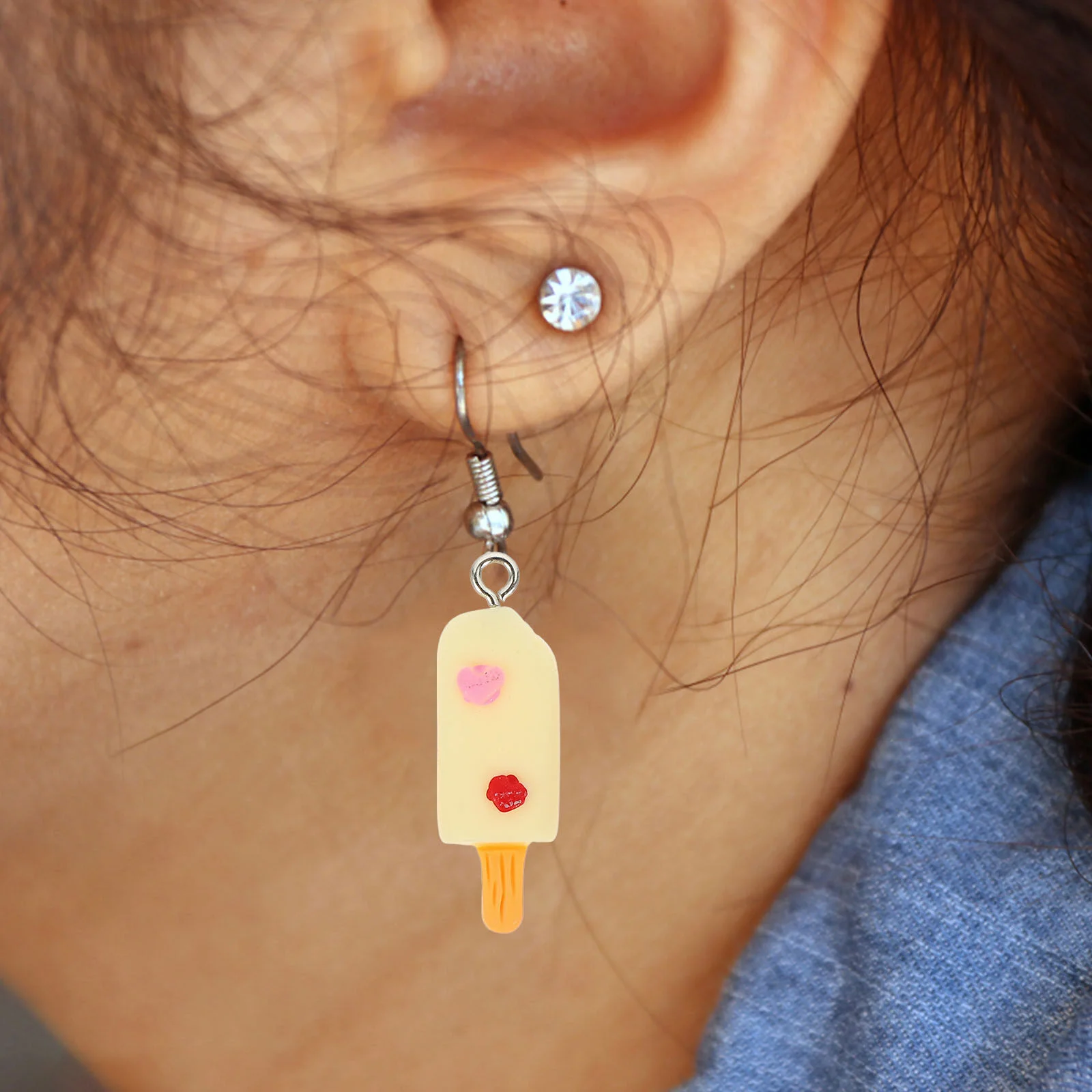 20 Pcs Handmade Supplies Mini Resin Charms Crafting Necklace Bracelet Bracelets Pendants Jewelry Making Braclet Keychain