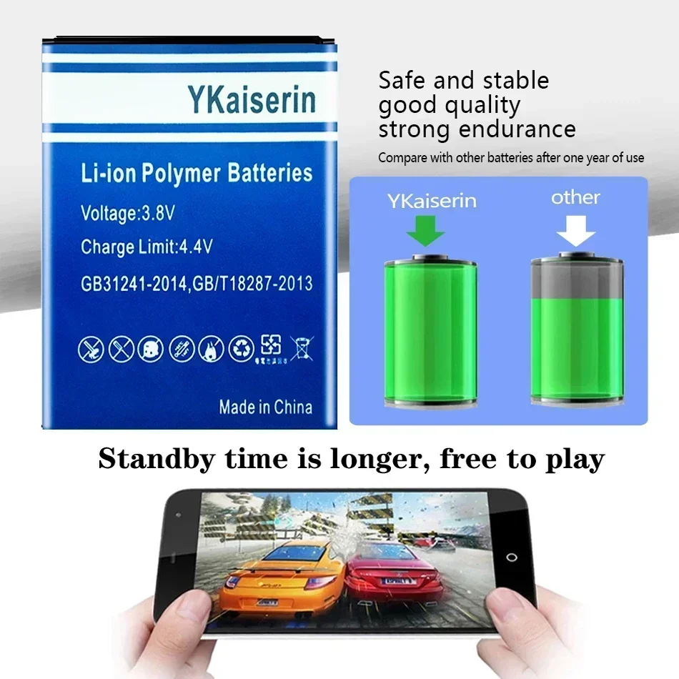 YKaiserin 3900 мАч для Doogee T3 сменный аккумулятор сотового телефона T 3 быстрая доставка