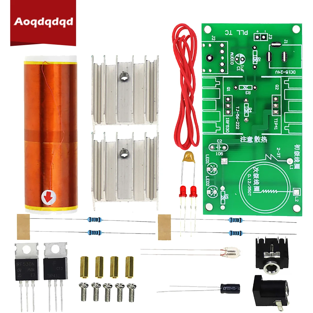 

Мини-Катушка Тесла BD243, набор «сделай сам», Волшебный реквизит, детали «сделай сам», технология пустого света «сделай сам», электроника BD243C «...