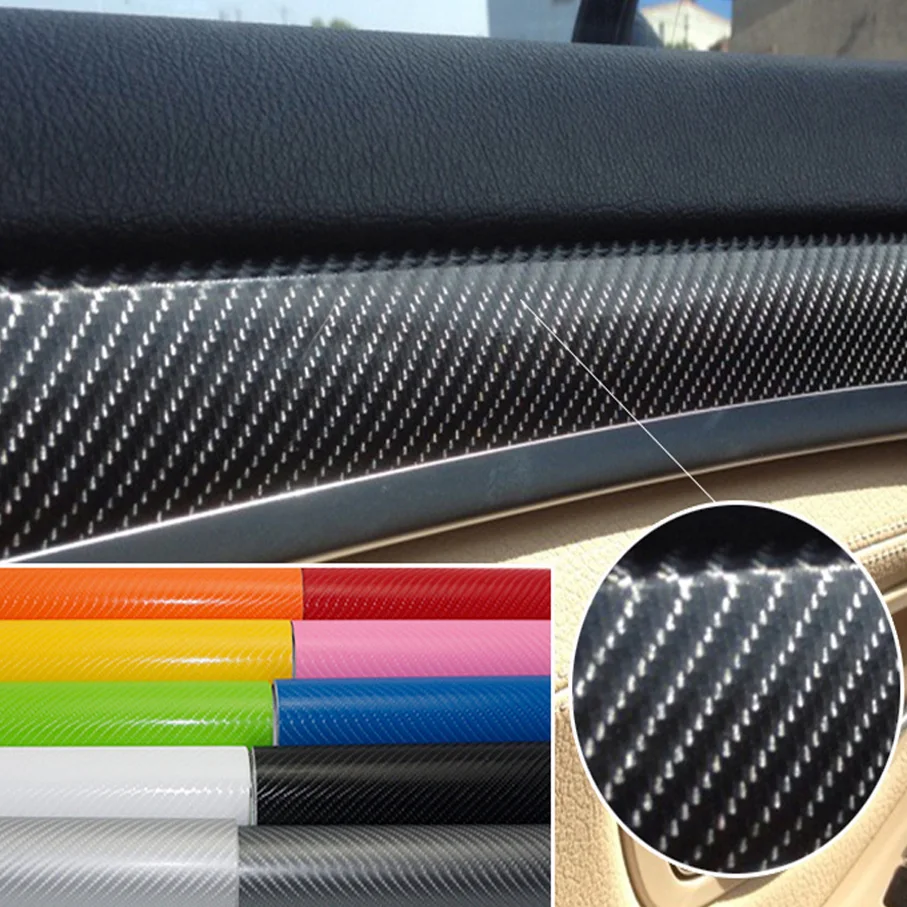 

Гибкие водонепроницаемые самоклеящиеся аксессуары из углеродного волокна, 50*600 см