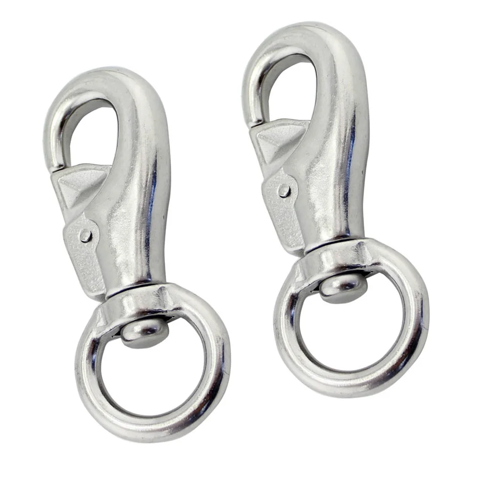 

2 шт., крючок для гамака, из нержавеющей стали, 100 мм