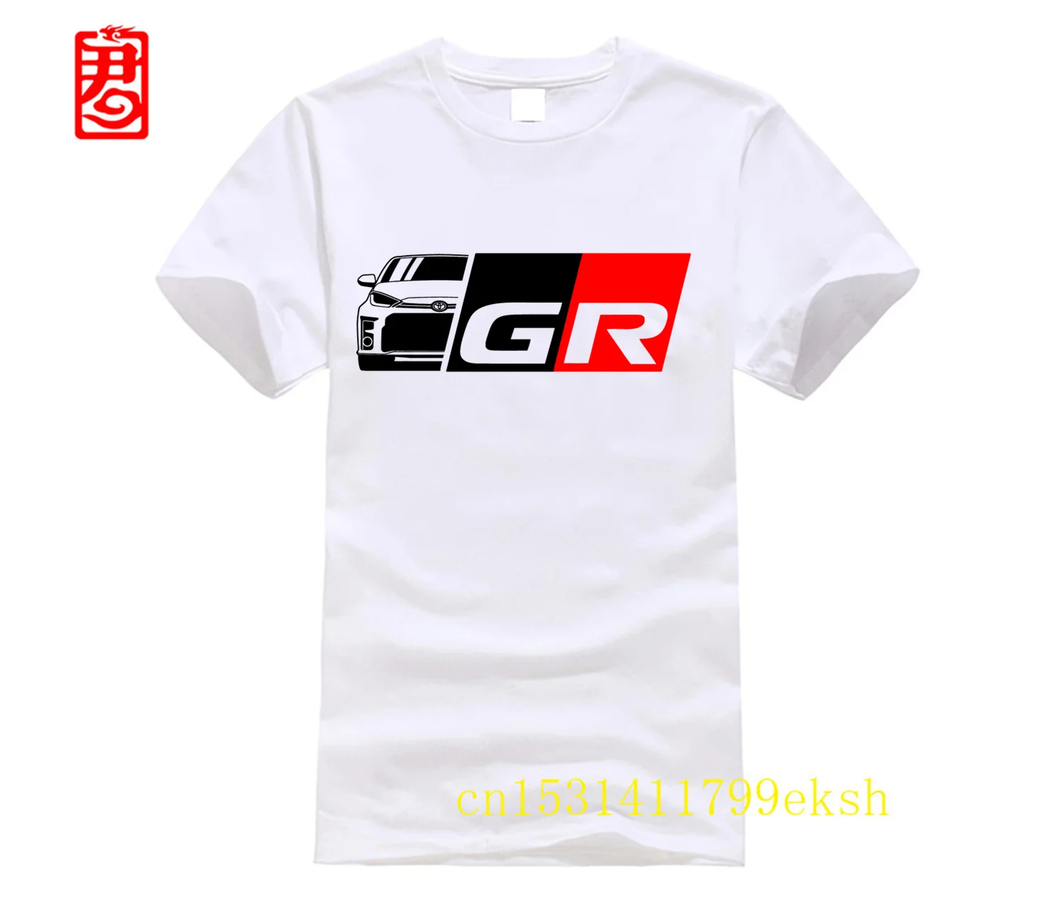 

JDM YARIS T-Shirt Men Tee Shirt 100% Cotton Streetwear Short-Sleeve Graphic Tshirt Plus Size