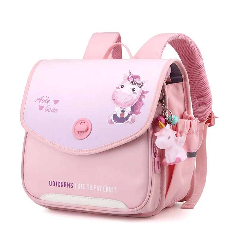 

New Princess Girls School Bags Kids Backpacks Mochila Femenina Cartoon Pink Primary School Students Knapsack Children Bookbag