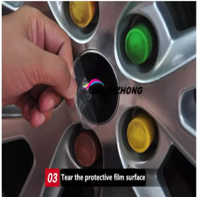 Наклейка на ступицу колеса автомобиля размер 56 мм 60 65 420 шт./комплект