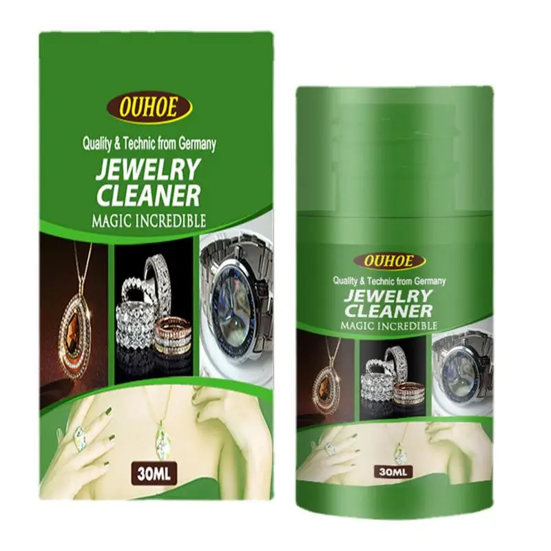 

Средство для очистки ювелирных изделий, эффективный спрей для очистки ювелирных изделий, 30 мл, инструменты для очистки золотых, серебряных ...