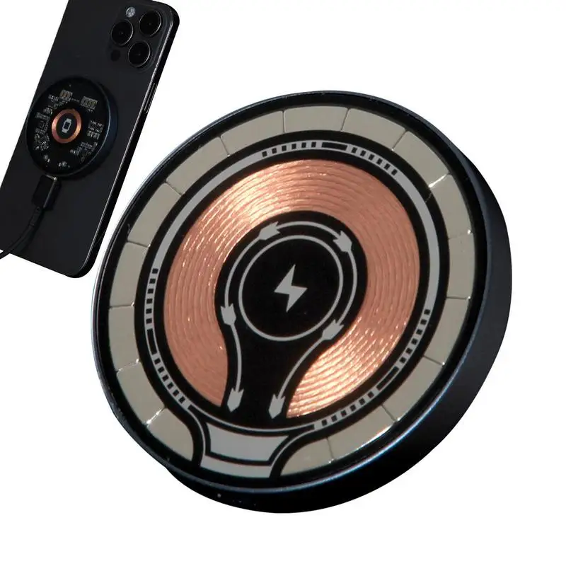 

Fast Wireless Charger 15W Magnetic 3 In 1 Fast Wireless Charging Station Dock Quick Charger Stand For Phone Watch And Earbuds