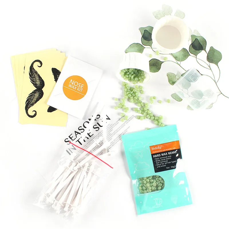 Безболезненное удаление волос в носу воск для ноздрей очистка депиляция без